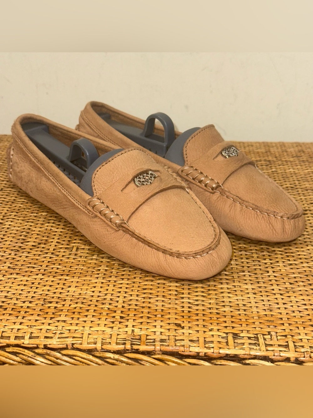 Coach Nicola Driving Loafers Moccasins Woman’s Size 6B Classic Nautical Preppy